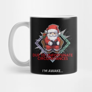 Santa Claus Christmas Saying Mug